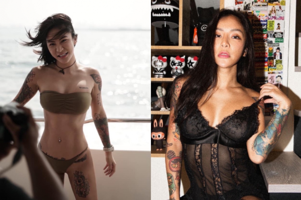 梁云菲形象火辣、健康。