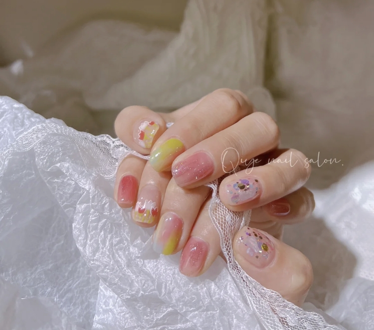 油畫花海鬱金香