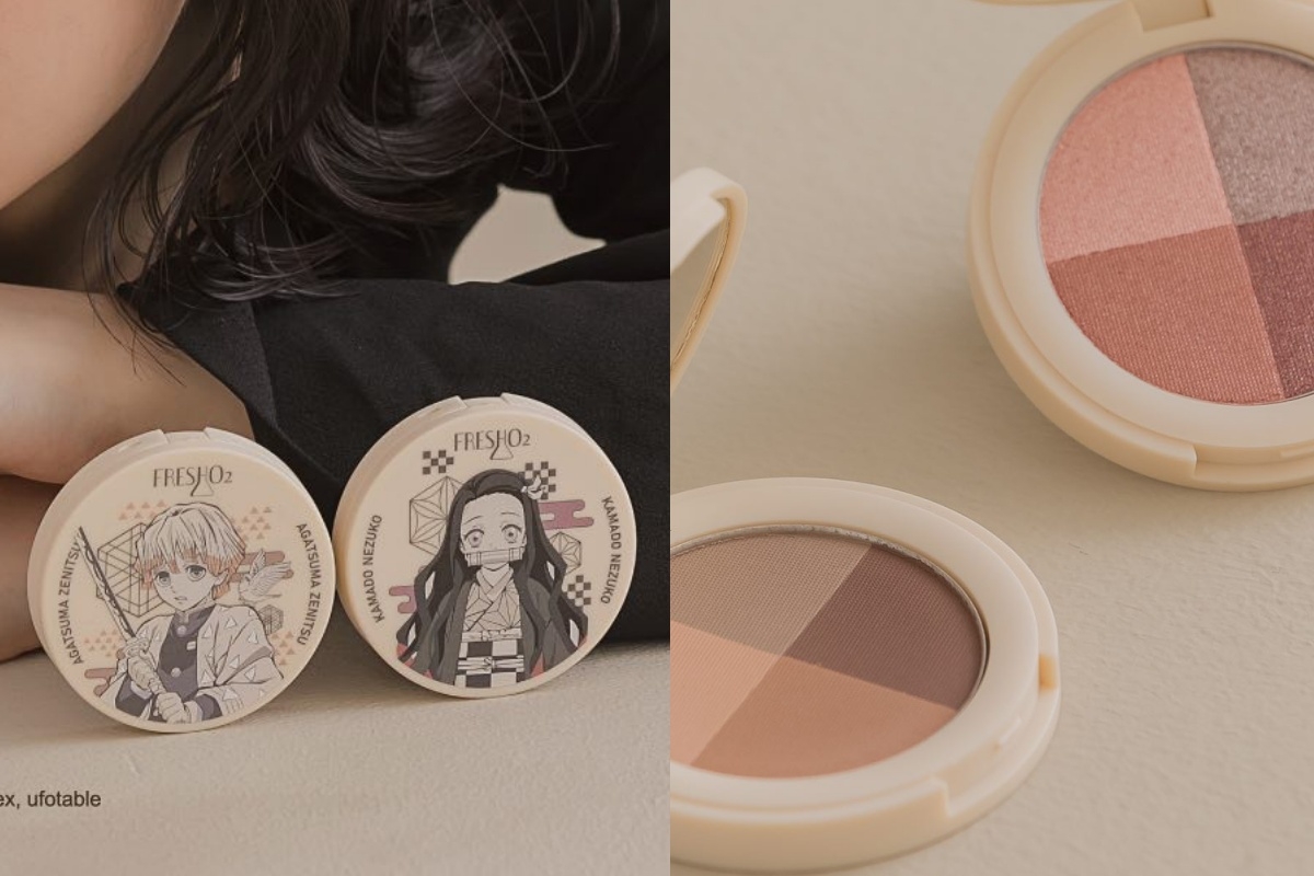 FreshO2 鬼滅之刃4色眼彩盤