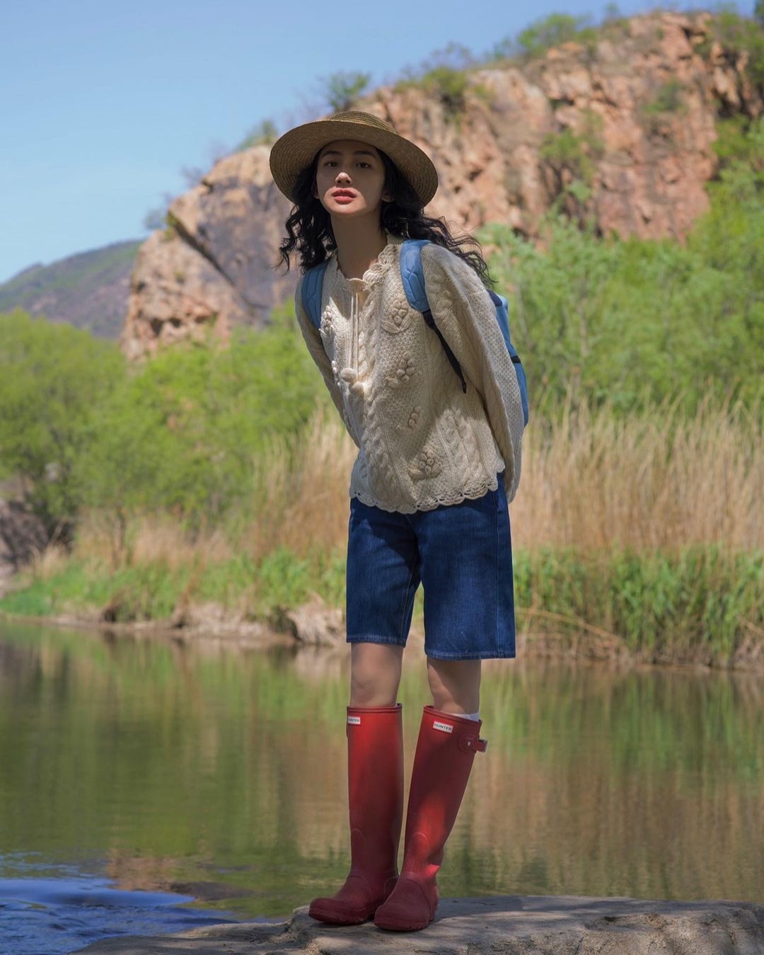 時髦女孩的鞋櫃絕對不能少了雨鞋。