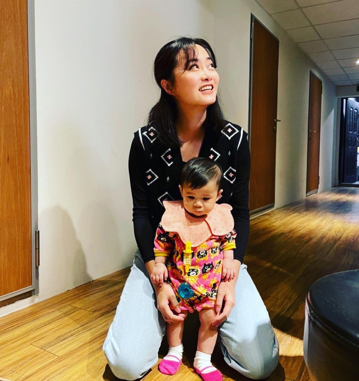 趙小僑一直渴望生下小孩