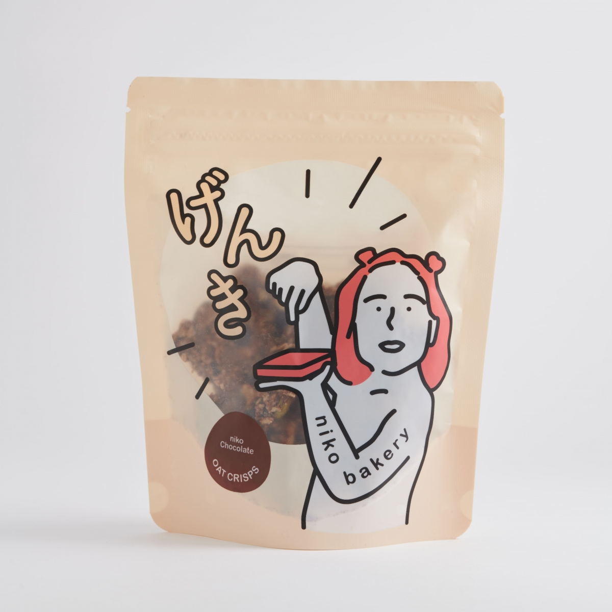 niko bakery 可可燕麥脆片 
