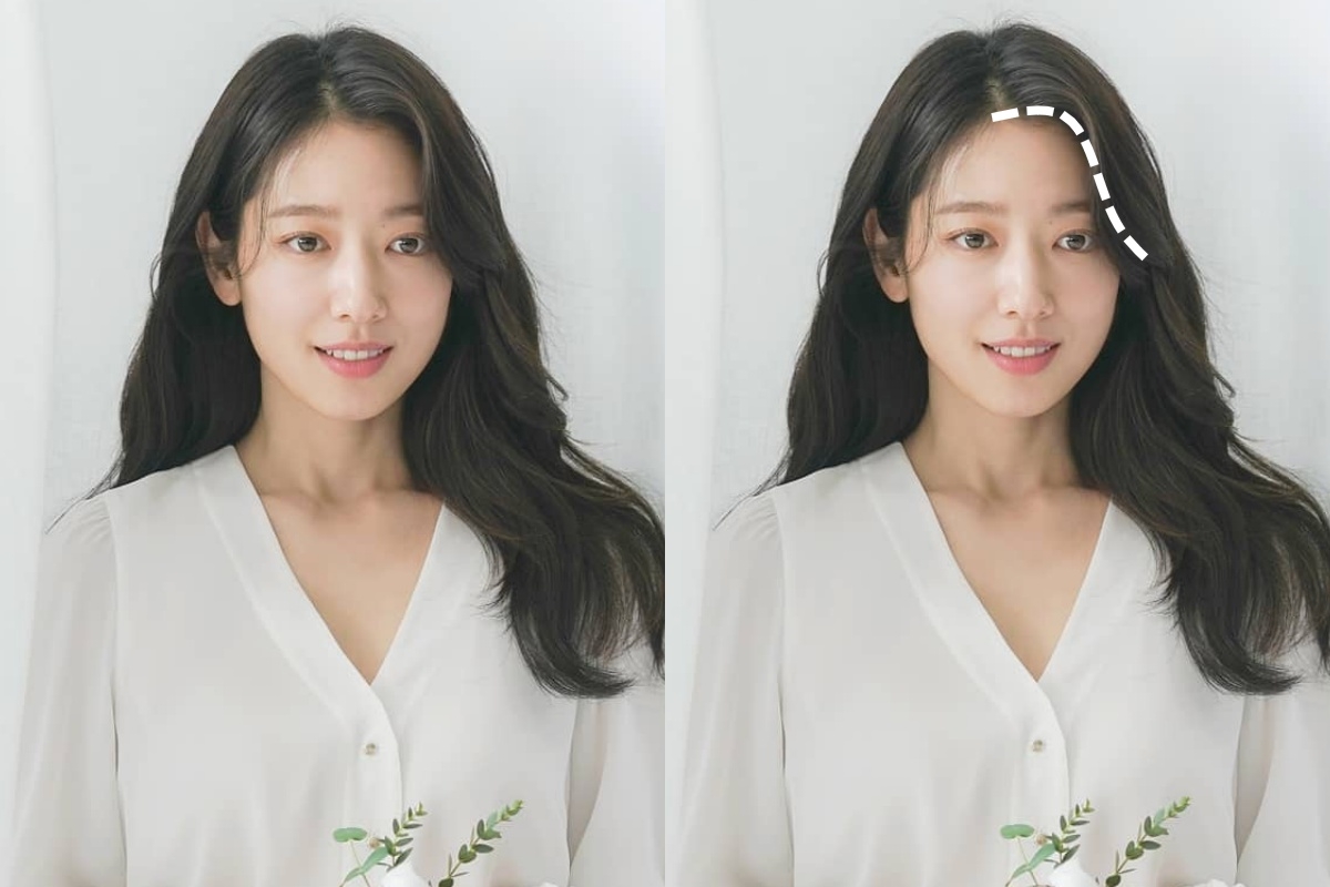 #朴信惠 法式瀏海