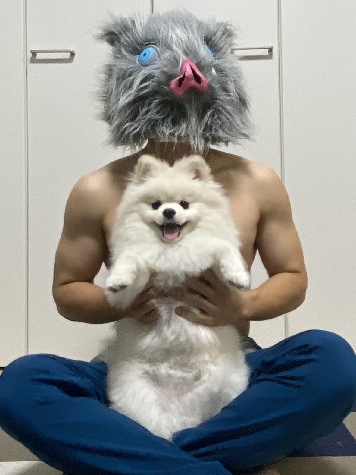 在分享健身成果爆紅之後,原PO依然持續維持居家運動的習慣。