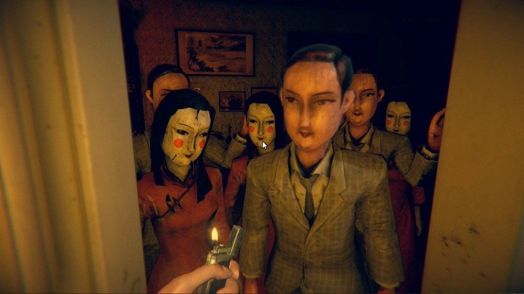 《還願》遊戲中出現許多嚇人畫面