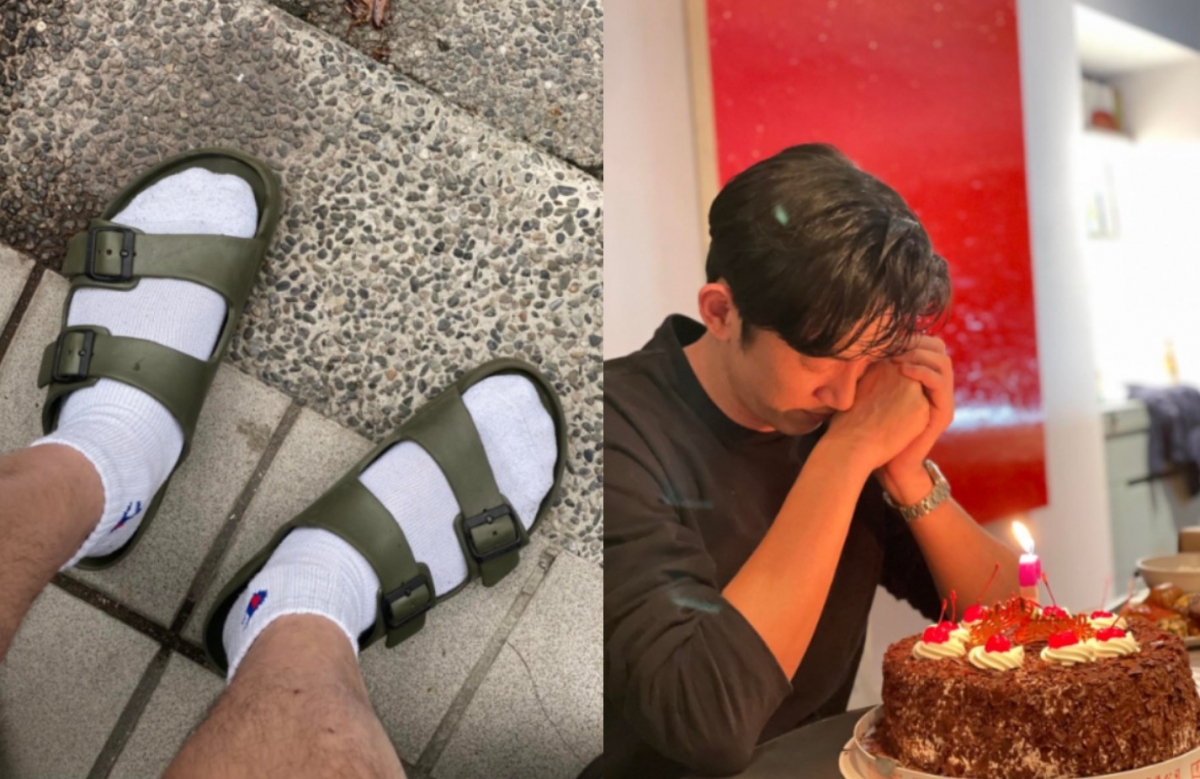 吳慷仁的「白襪配拖鞋」觀點，引發網友熱議。