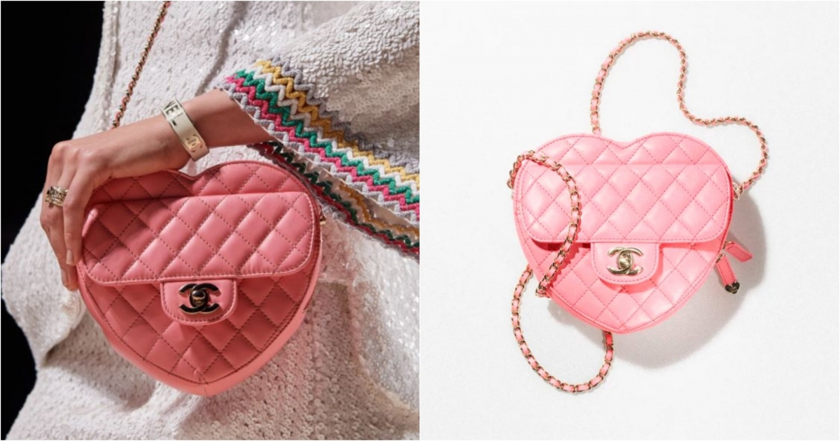 CHANEL愛心型包，NT$158,600 