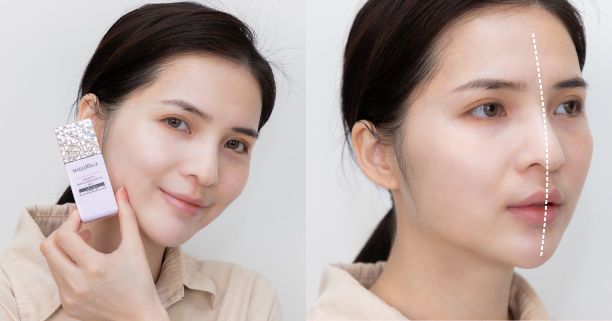 薰衣草紫瓶，一抹即能平衡肌膚色調、有效校正蠟黃肌，黃肌人必備