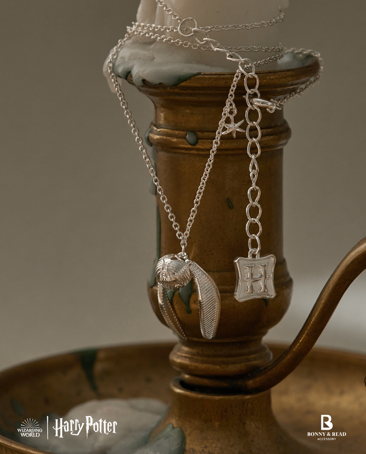 7-11 俏皮金探子鎖骨鍊