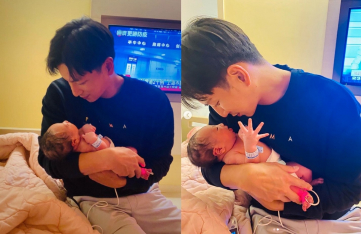 小煜排開了所有行程陪伴老婆。