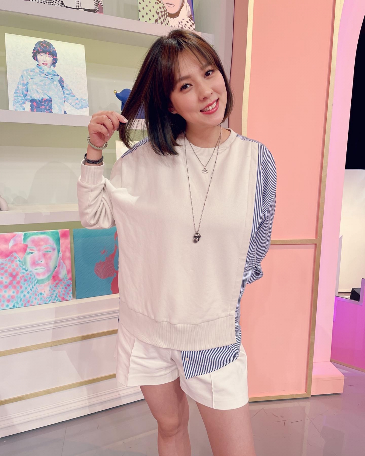 朱芯儀罹癌之後,面臨掉髮危機