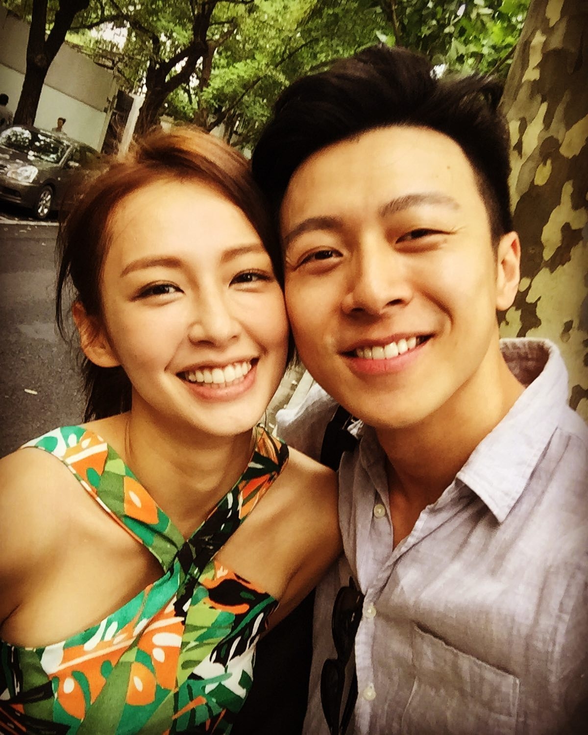 兩人十多年前曾經交往過