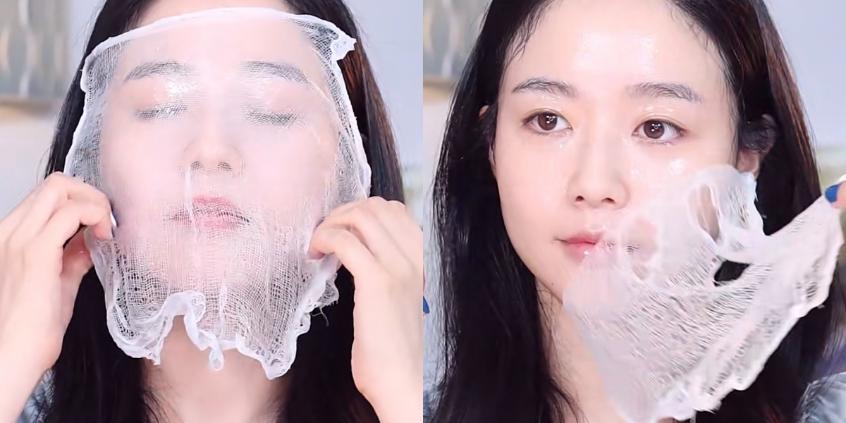 正確濕敷法1：精華水濕敷