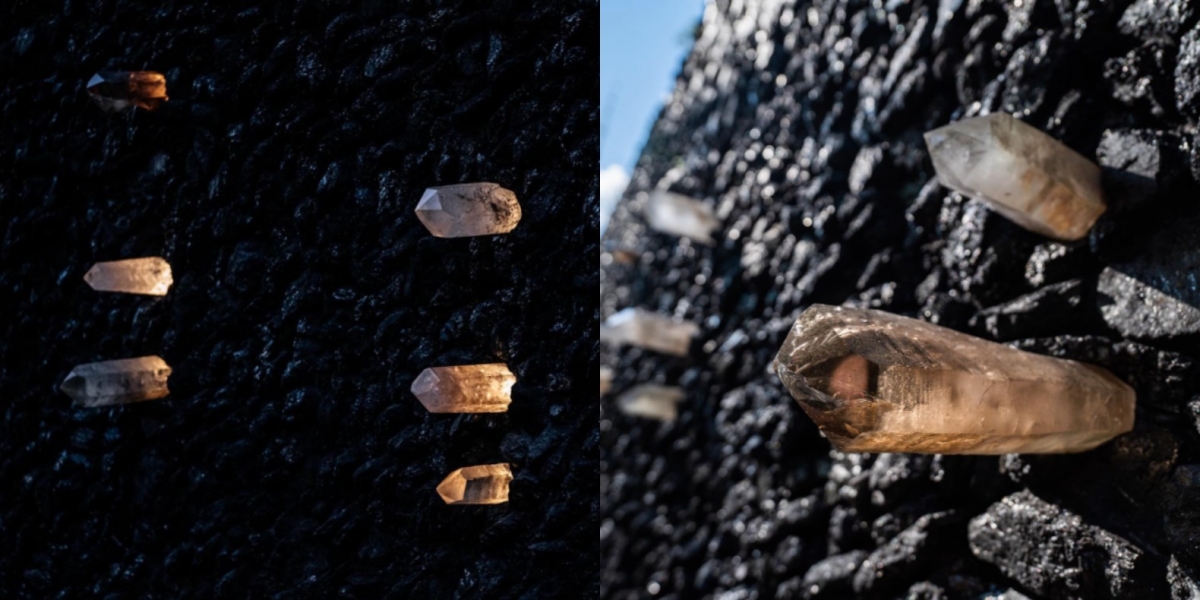 瑪莉娜創作「哭泣的水晶牆(The Crystal Wall of Crying)」。