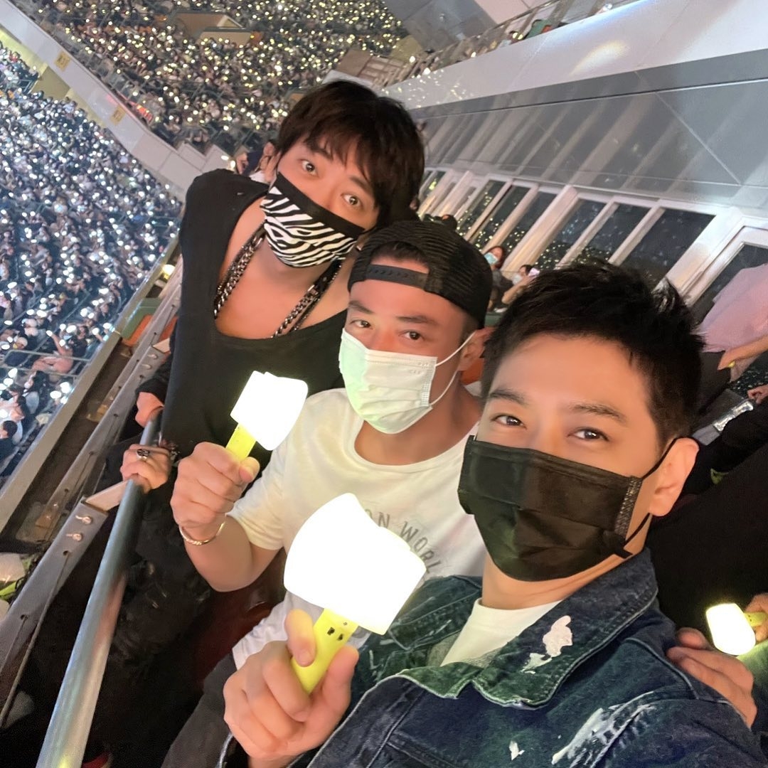 林志穎與霍建華成為好友