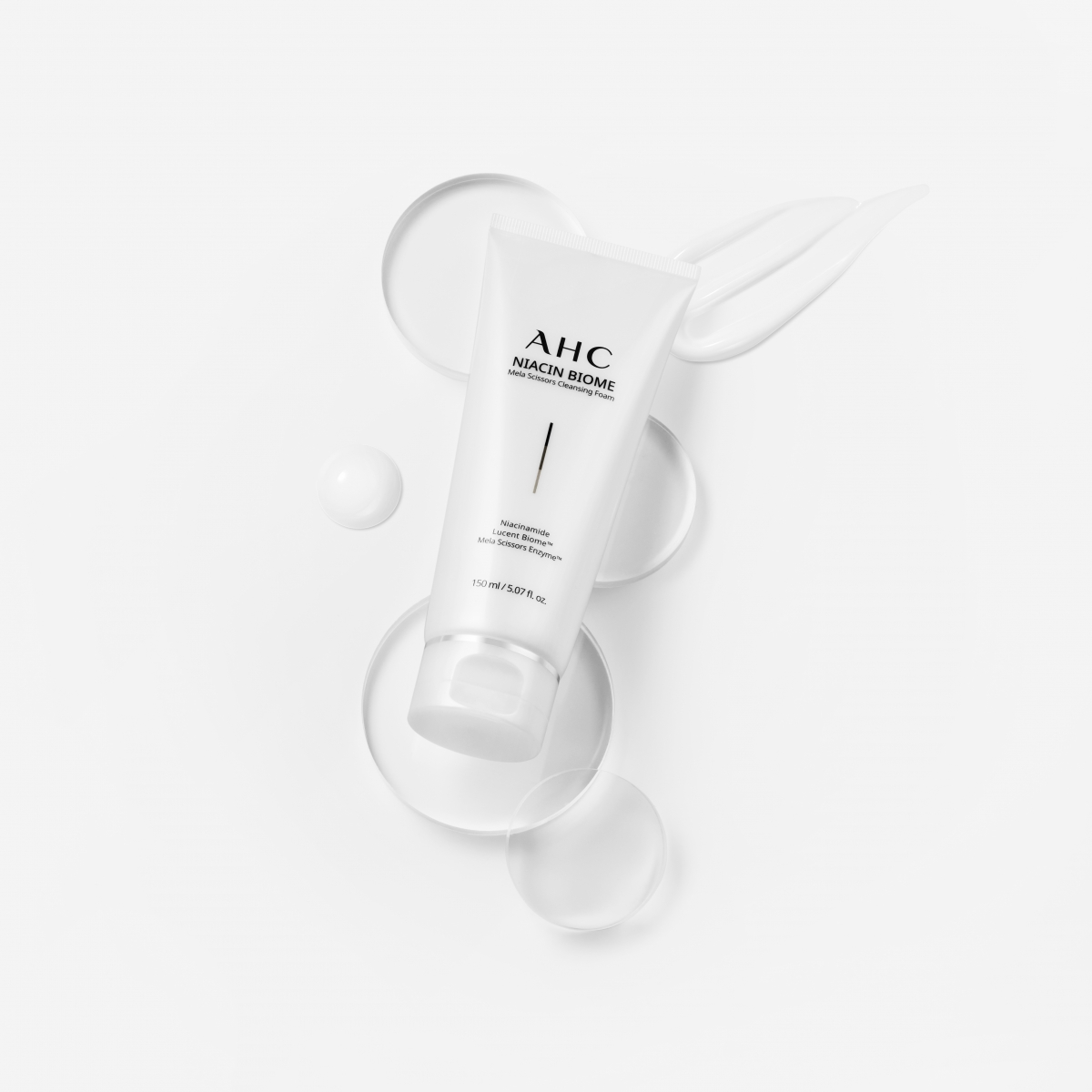 2022洗臉/卸妝新品推薦:AHC 淨光無瑕胺基酸潔顏乳,150ml/NT$500