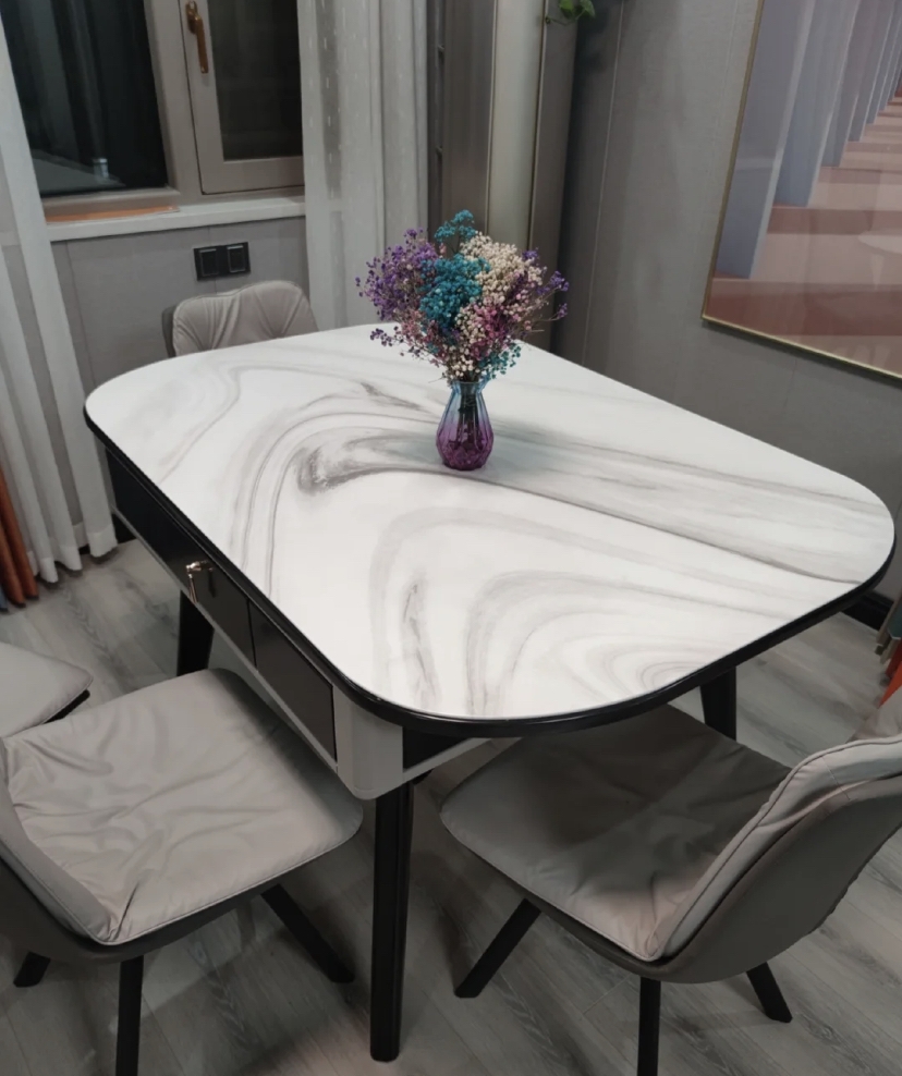 電動麻將桌大理石桌面