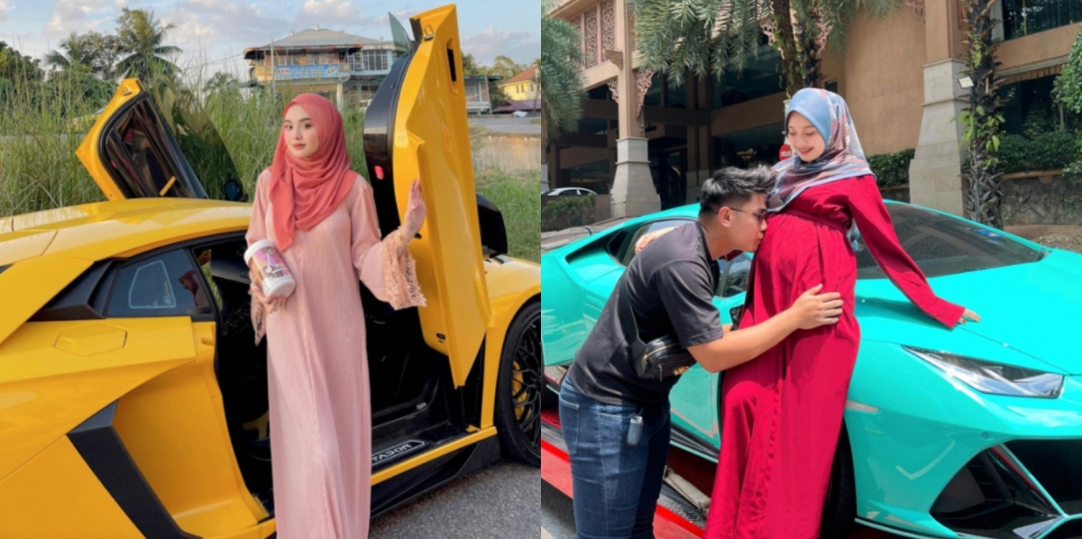 阿尤妮因「買跑車送給老公」爆紅。