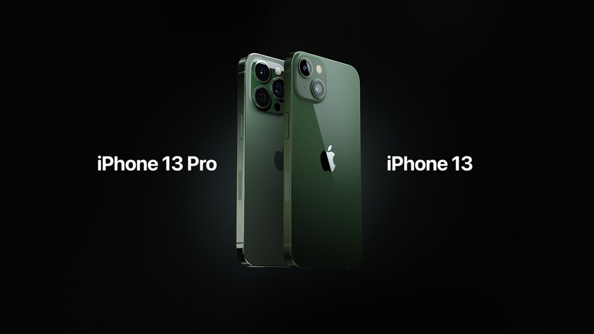 2022年春季發佈會推出iPhone 13、iPhone 13 Pro 新色
