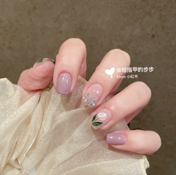 溫柔粉漾鬱金香款式3