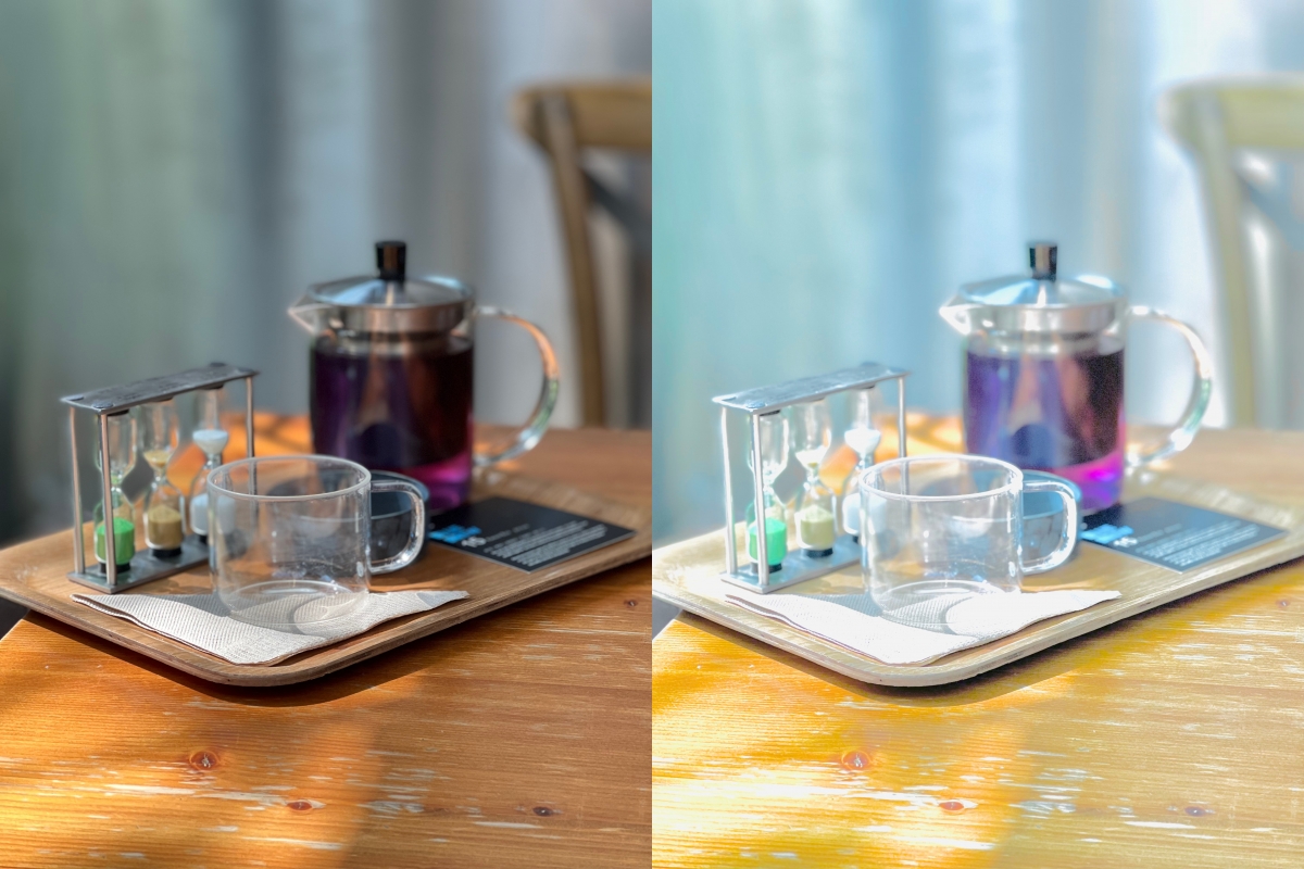 調色參數5:溫柔奶藍系