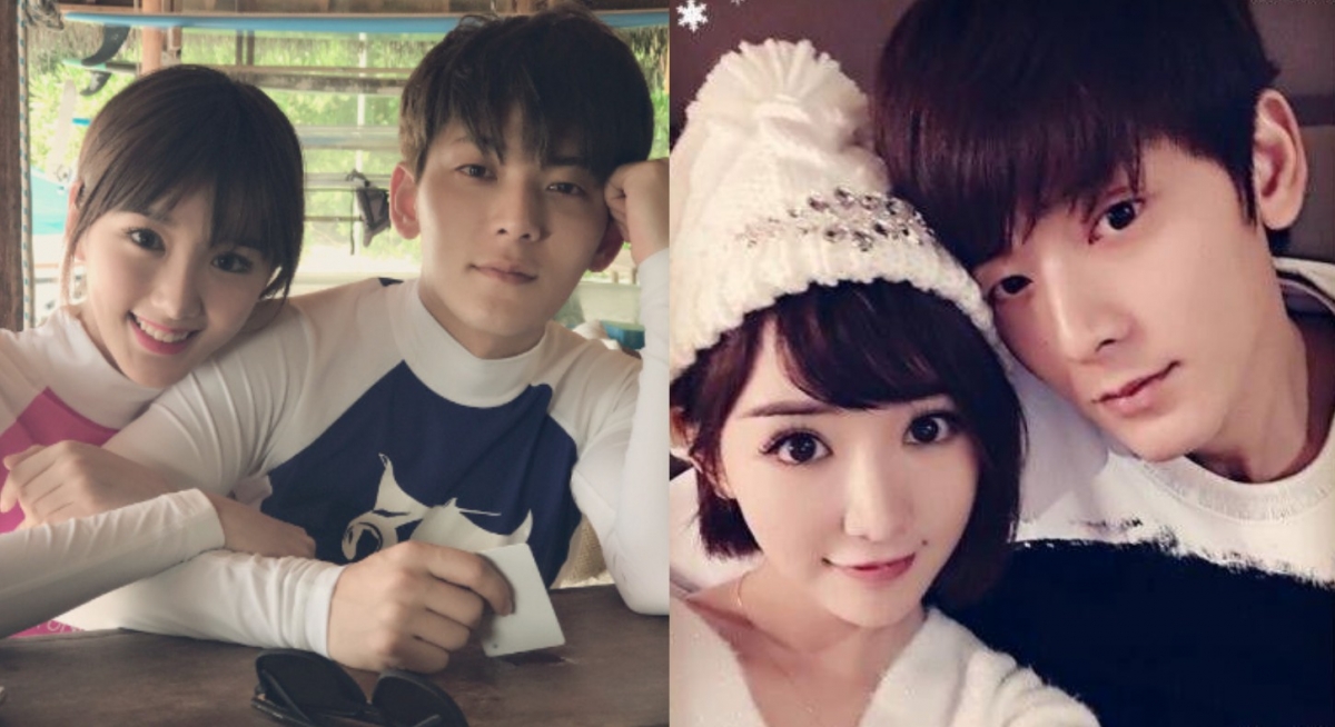 毛曉彤與前男友陳翔曾經非常甜蜜。