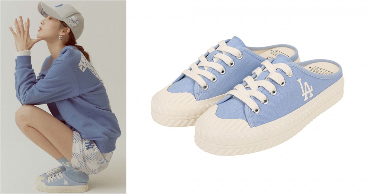 MLB 帆布穆勒鞋 Playball系列 洛杉磯道奇隊，NT$1,590 