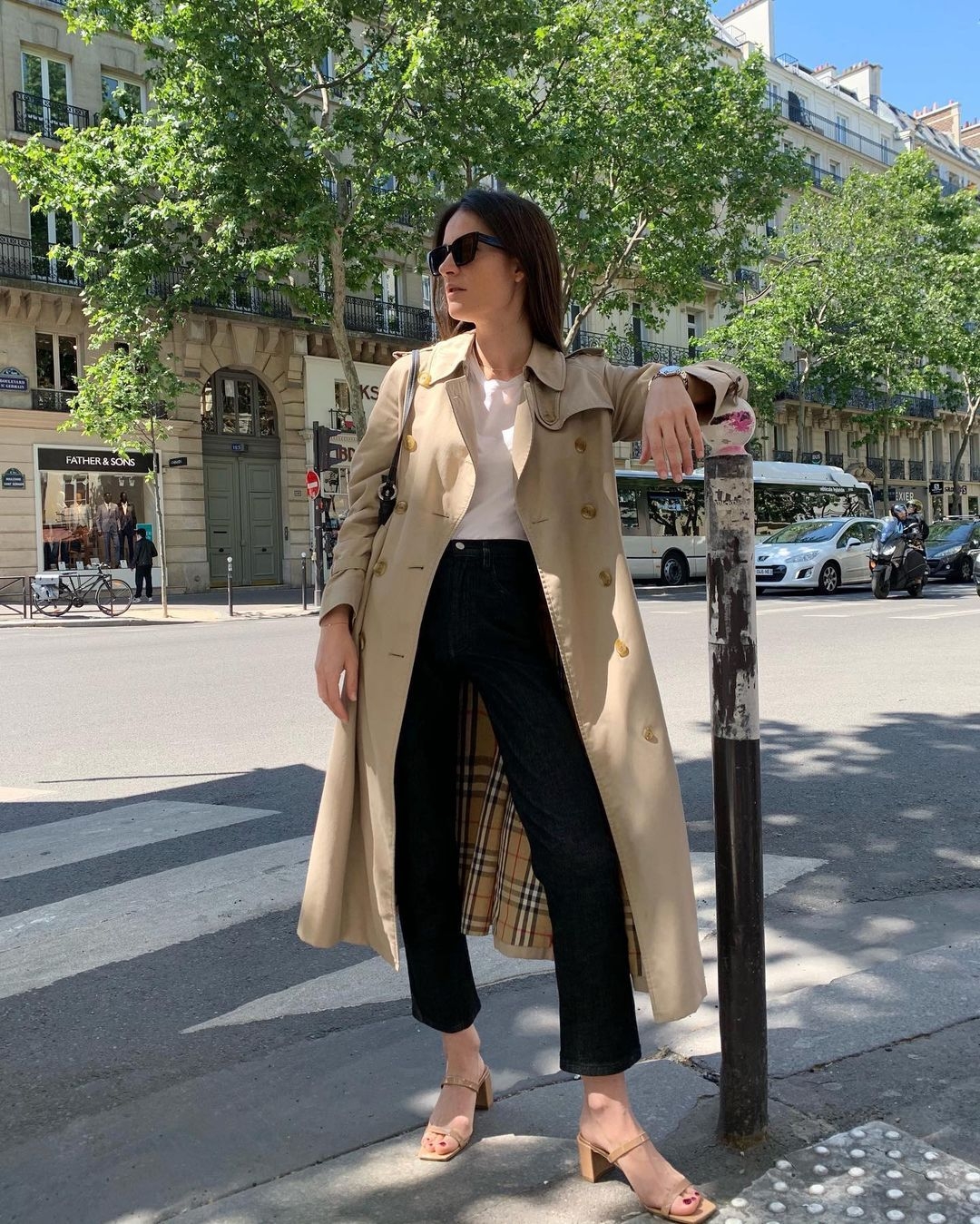 Burberry 風衣外套是經典中的經典。