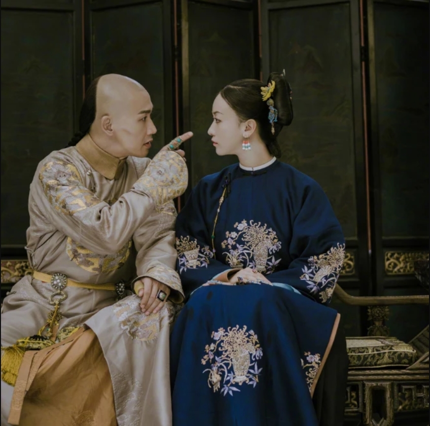 魏瓔珞藍色戲服令人印象深刻