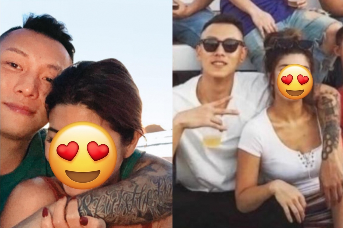 瘦子與女友的合照在網路上瘋傳,但他仍希望大家要尊重圈外女友的隱私。