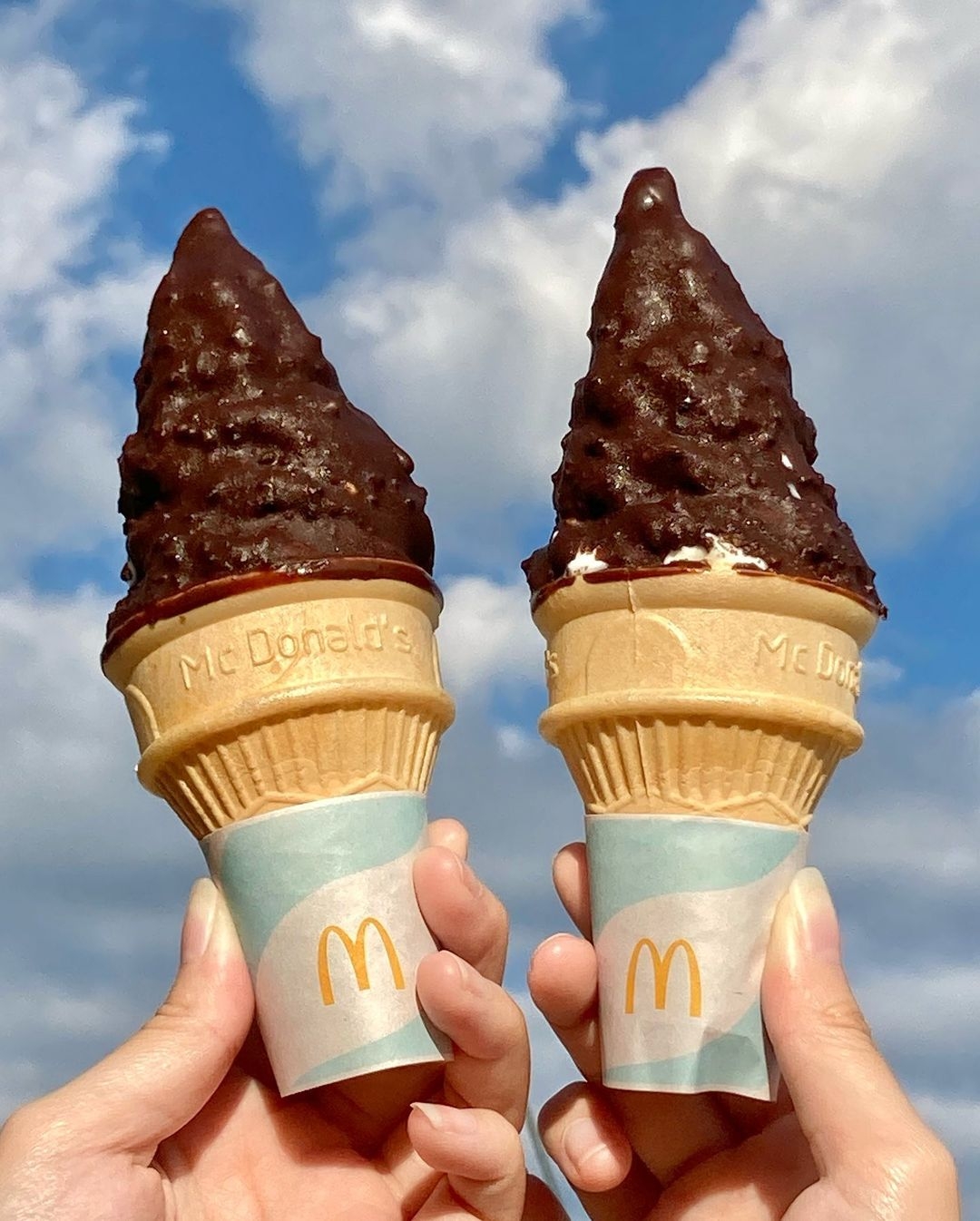 麥當勞巧克力冰淇淋