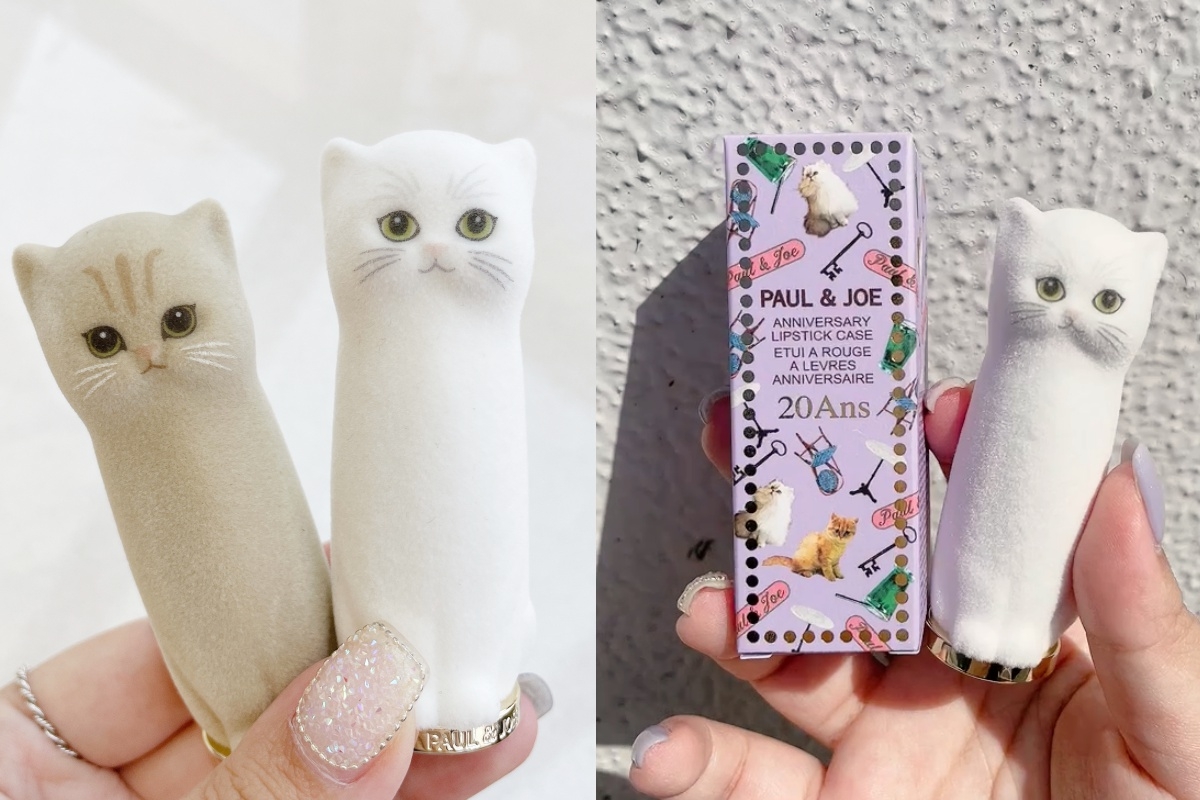 PAUL & JOE 貓絨絨西洋菊貓咪唇膏組