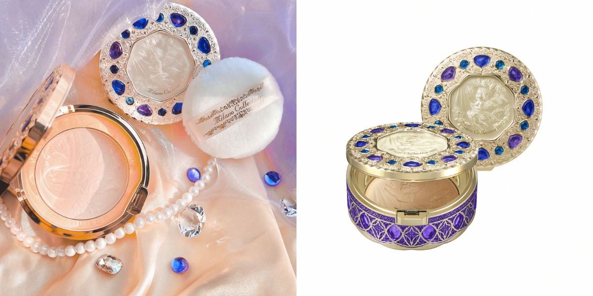 2022專櫃蜜粉推薦：佳麗寶 米蘭絕色蜜粉餅 2022優雅米蘭版，24g/NT$3,350