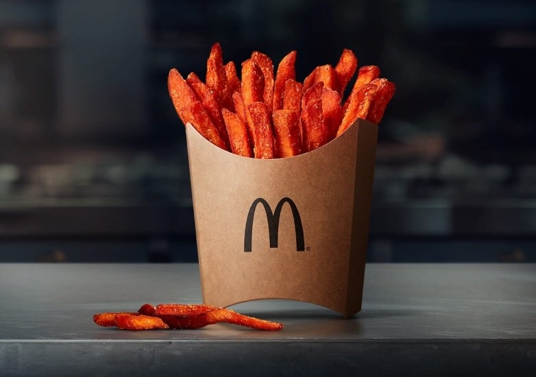 麥當勞首賣地瓜薯條