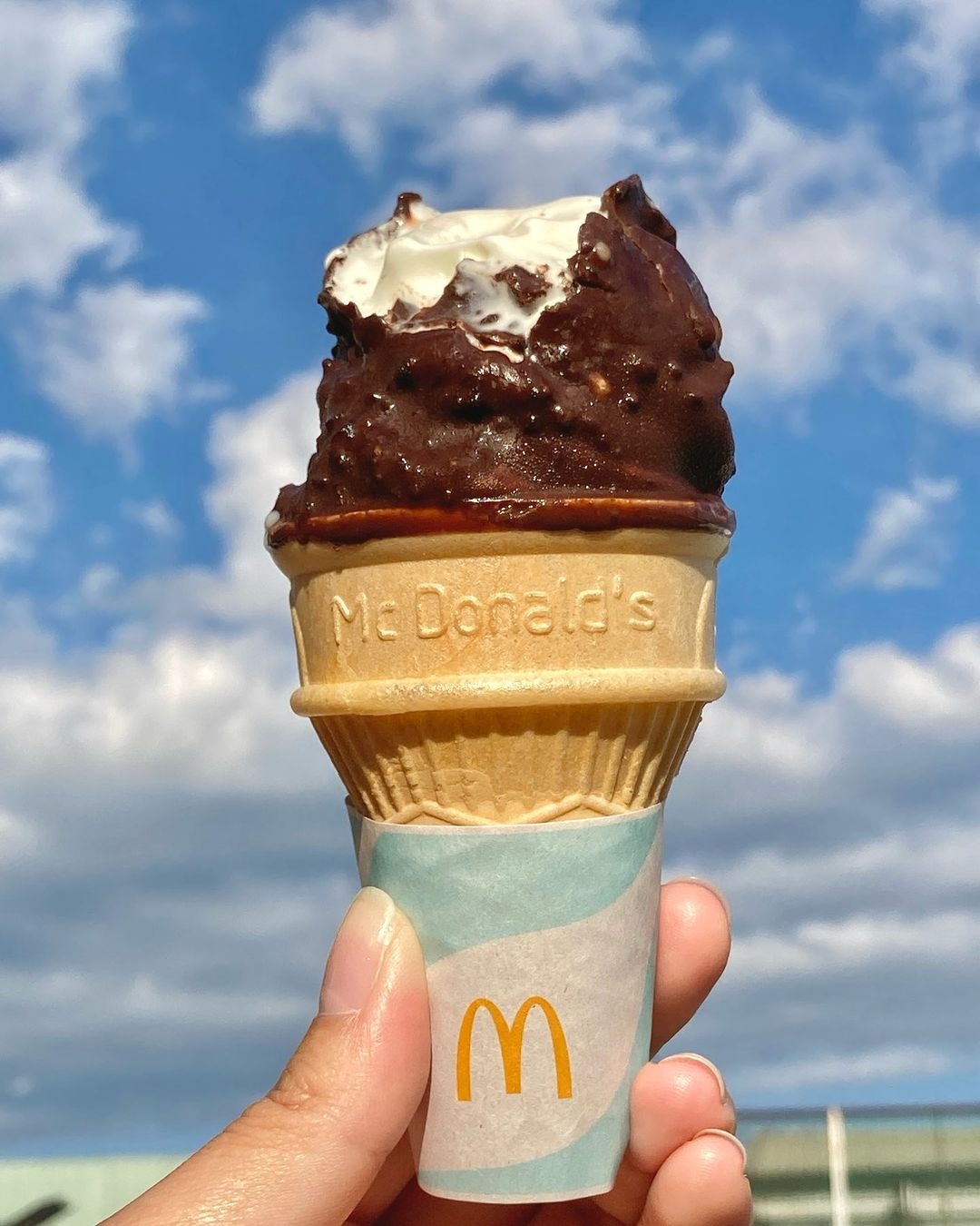麥當勞巧克力冰淇淋