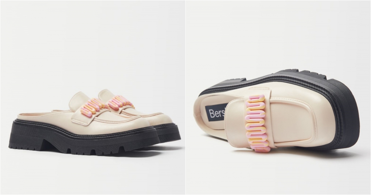 BERSHKA Mule loafers,NT$1,790