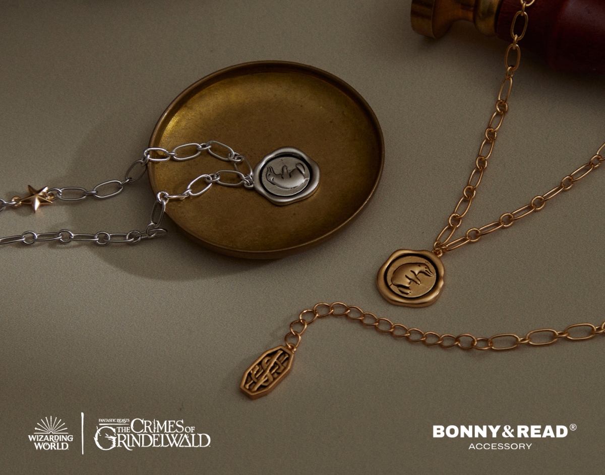 Bonny & Read玻璃獸封蠟項鍊，NT$880