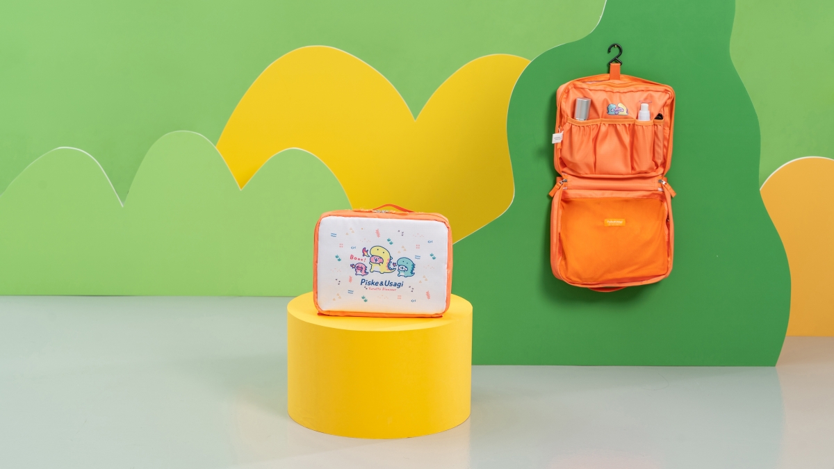 卡娜赫拉的小動物-悠閒恐龍旅行萬用包