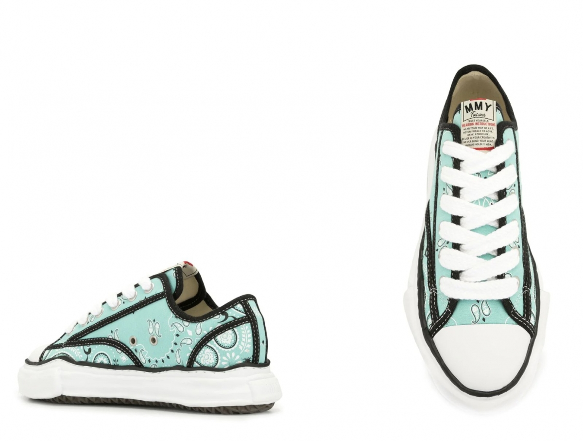 Maison Mihara Yasuhiro Peterson Original Sole 低筒帆布鞋。