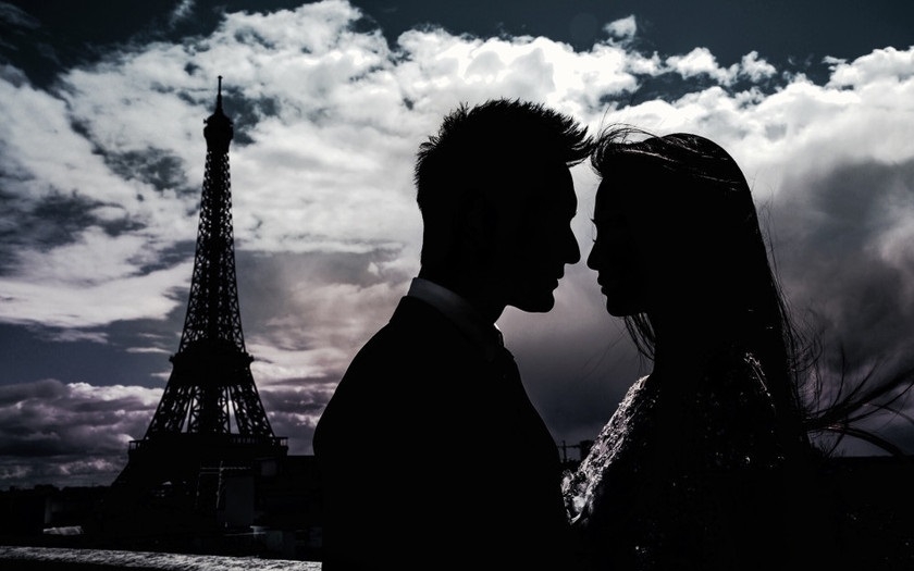 黃曉明當年拍攝絕景婚紗照