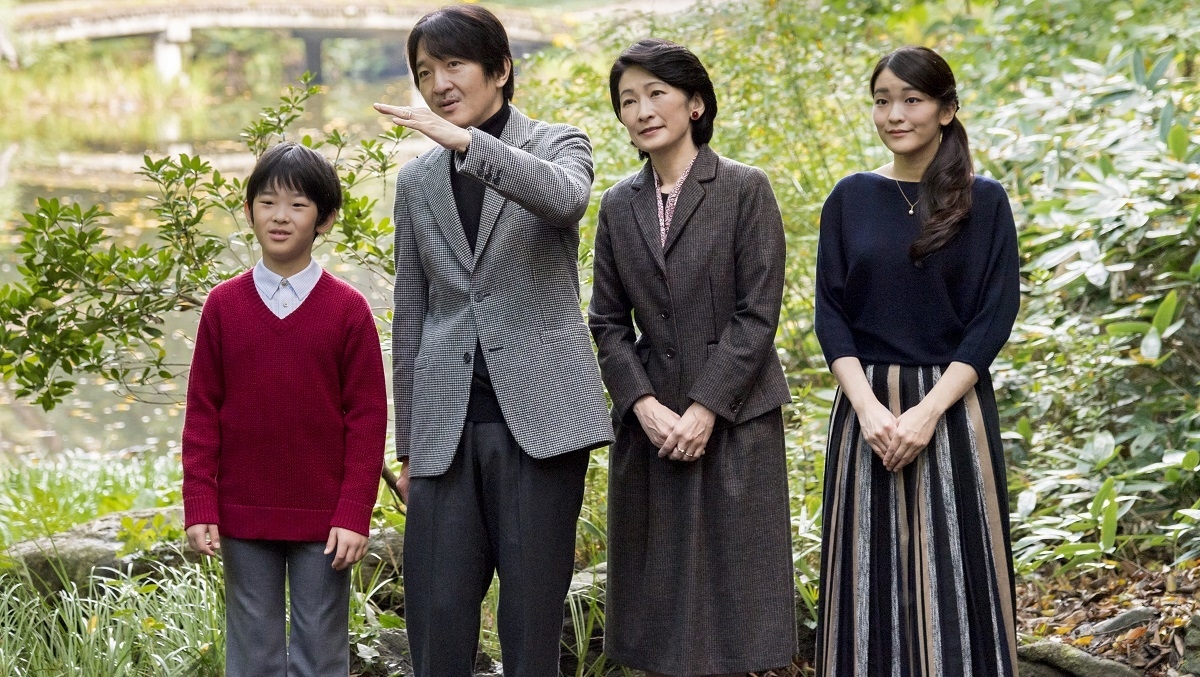 真子降為平民後,文仁親王一家人剩下4人