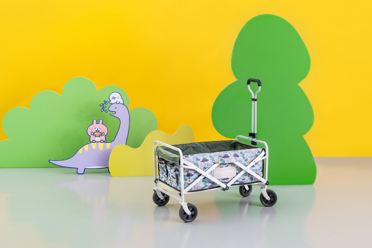 卡娜赫拉的小動物-探險恐龍風格收納推車