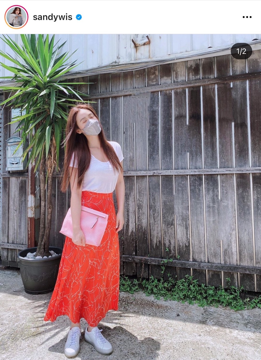 Sandy清晰口條加上溫柔性格令許多人喜愛