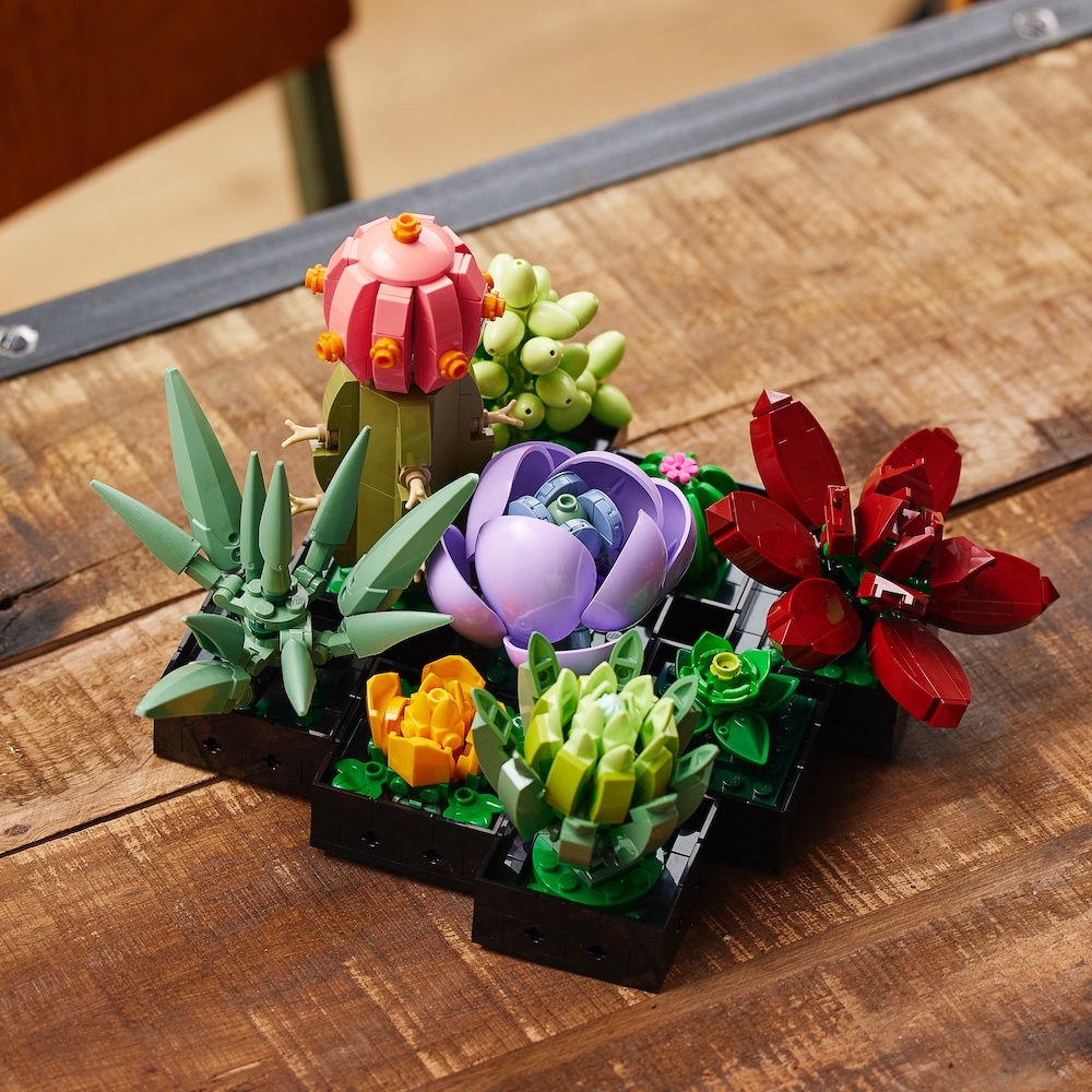 樂高多肉植物