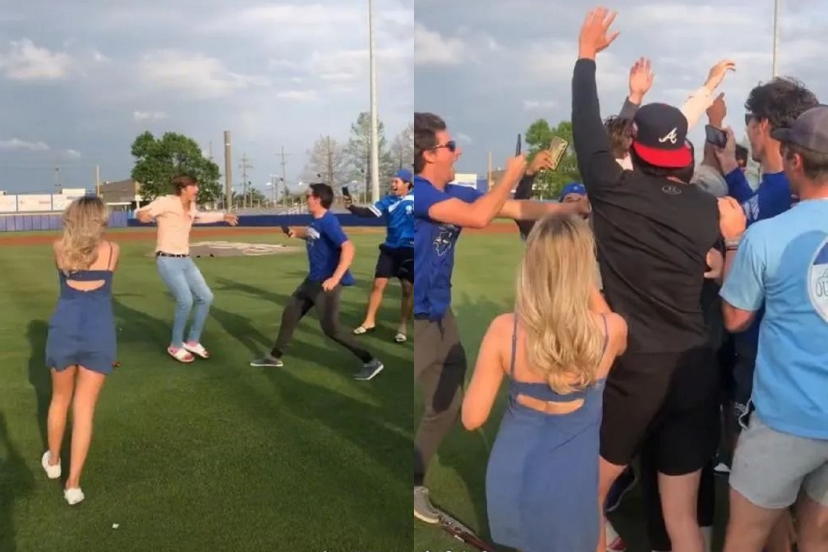 男友第一時間是衝向好兄弟,女友被擋在人圈外