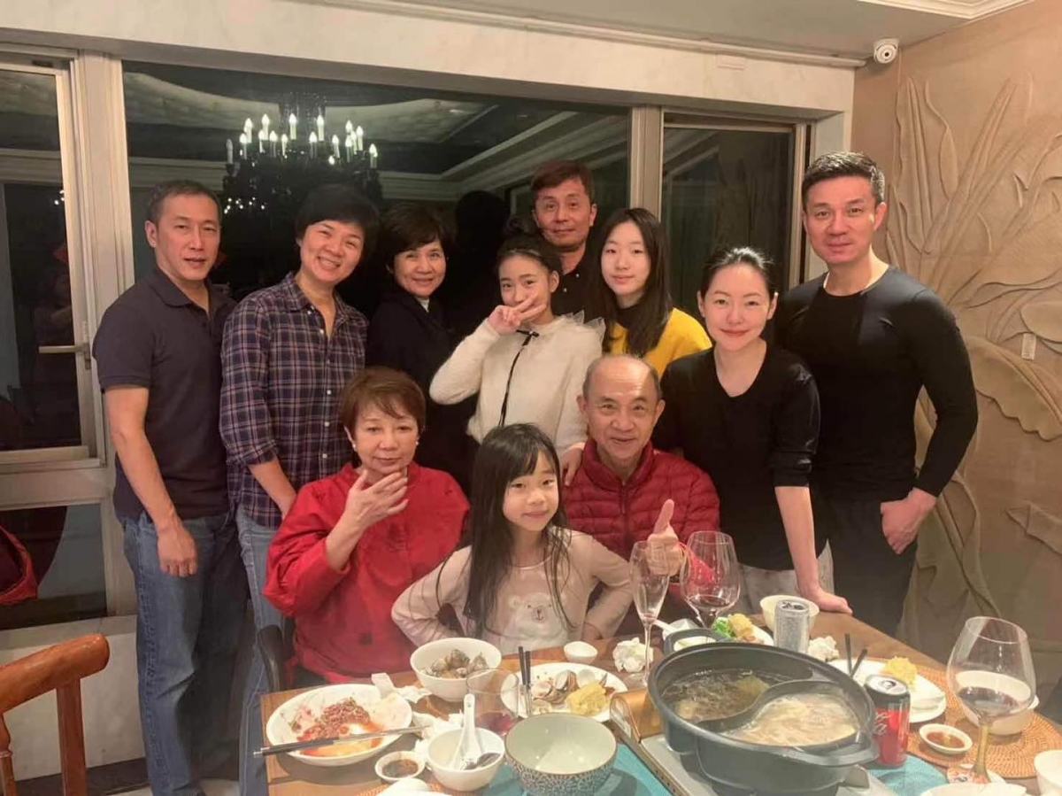 一家人感情融洽