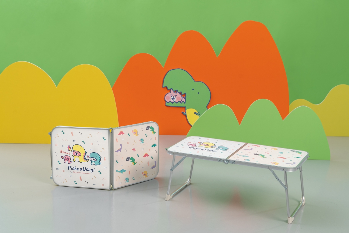 卡娜赫拉的小動物-悠閒恐龍摺疊便利桌