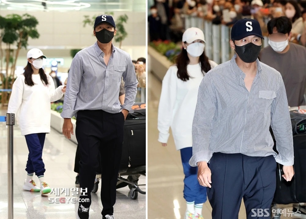 玄彬與孫藝真結束蜜月返回韓國