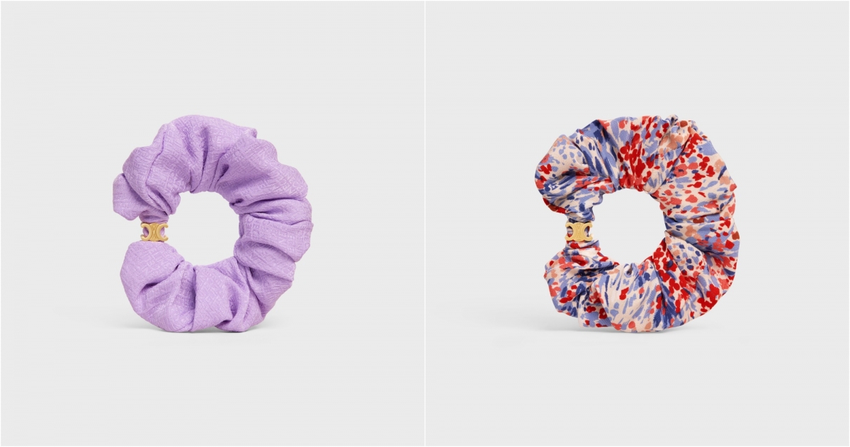 CELINE印花髮圈，NT$9,700