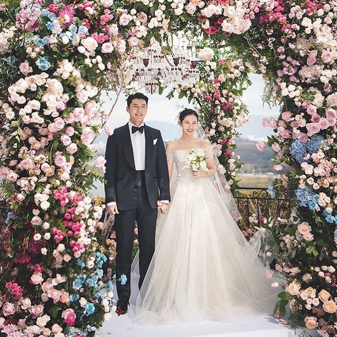 玄彬、孫藝真 婚禮現場高清照